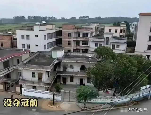 全红婵爸妈也没想到，别墅刚封顶，一家人就走上了大衣哥的老路