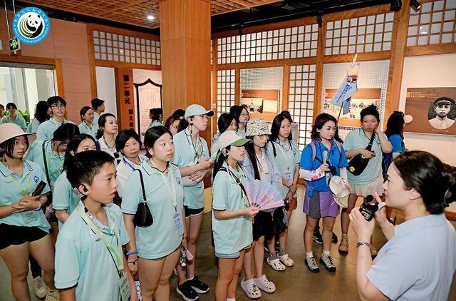 「乐山」“第二期美国华裔青少年巴蜀文化品悟之旅”活动走进乐山市沙湾区