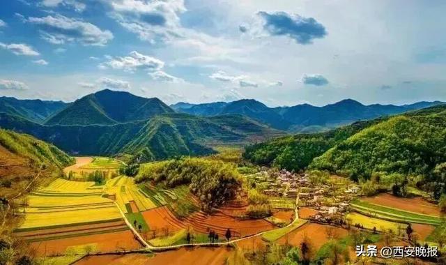 陕西汉中公布15条油菜花海观花线路