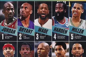 NBA历史得分后卫前十排行图片