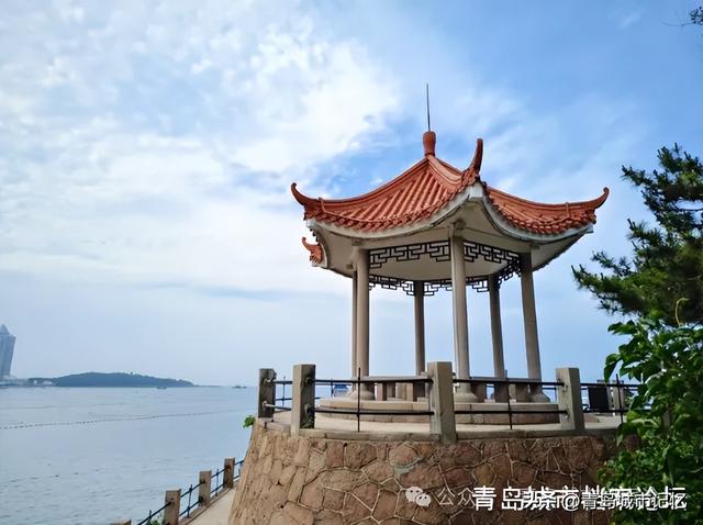 鲁迅公园，三座观景凉亭原来历史悠久