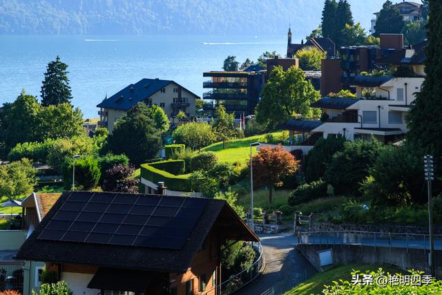 欧游杂记（5）‖ 齿轮火车几上几下瑞吉山，缆车凌空飞跃韦吉斯