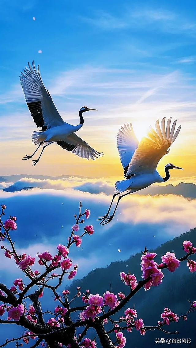 梅开如霞，缀满枝头