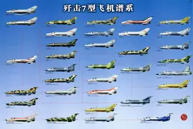 今天是歼-7首飞69年，发一些不常见的歼-7图供大家娱乐图片