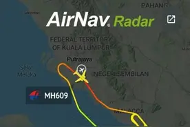 马航一航班起飞40分钟挂出7700紧急代码图片