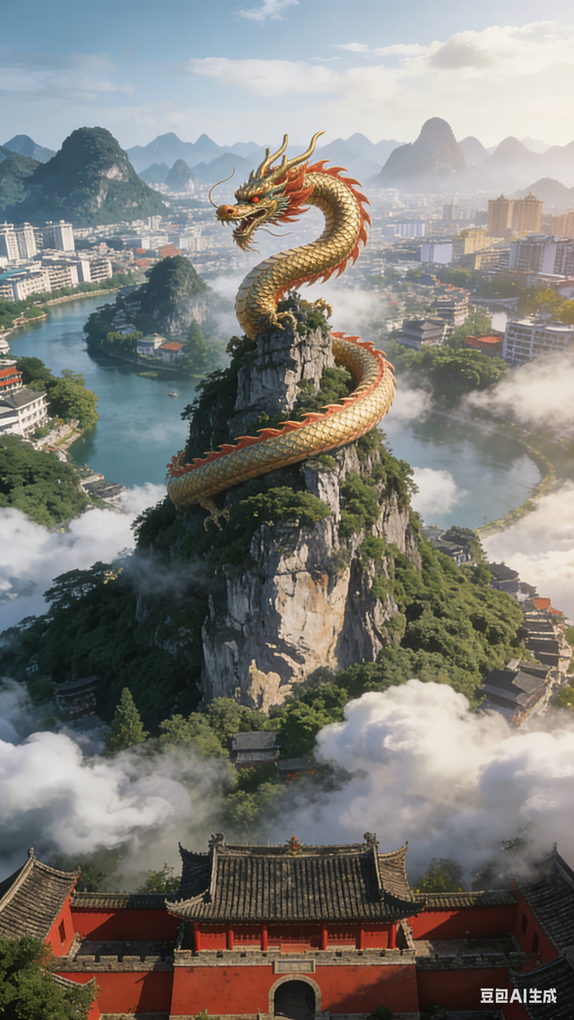 无双道龙赵小荣游记《 一笔祥龙行天下 》（一五一）独秀峰-王城