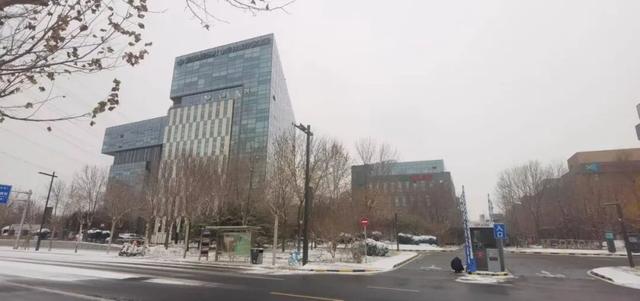 北京初雪限定浪漫！快来打卡中关村产业园地标雪景