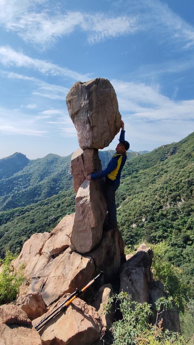 五峰山小石人-落鹰岩环穿游记