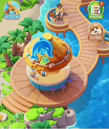 腾讯光子测试了一款三消+经营游戏，美术卷出了新高度