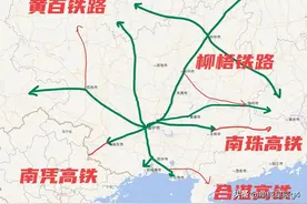 广西在建铁路5条，2025年开通一条高铁，到2029年开通多条图片