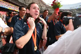 梅西领衔！11位曾在奥运夺金的传奇球星图片