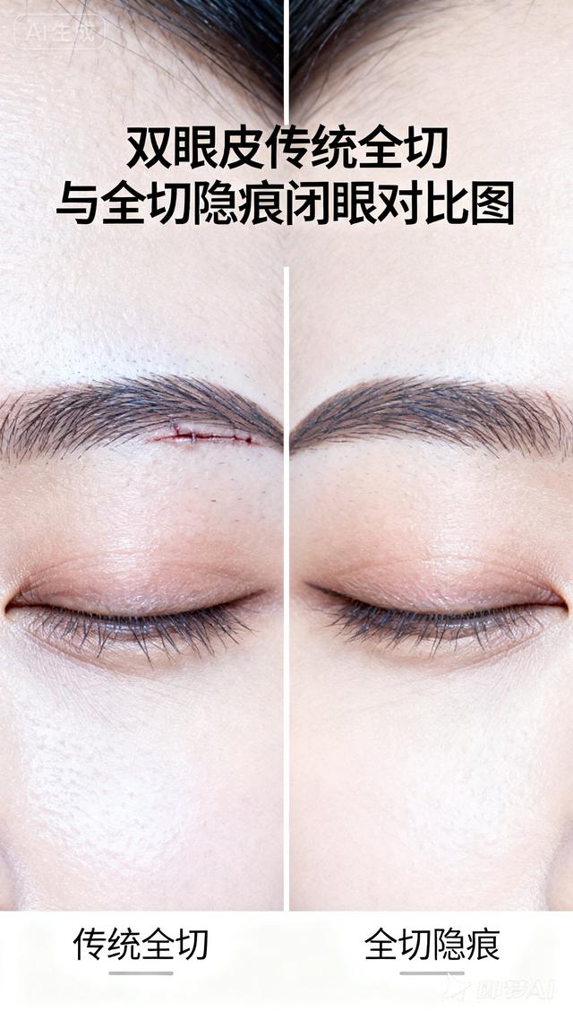 【终极科普】全切隐痕双眼皮，一眼解锁妈生自然电眼之美
