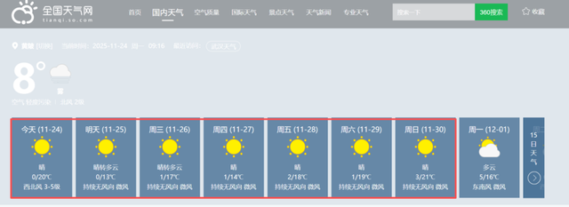 这周都是好天气！黄陂登山徒步赏秋趣！