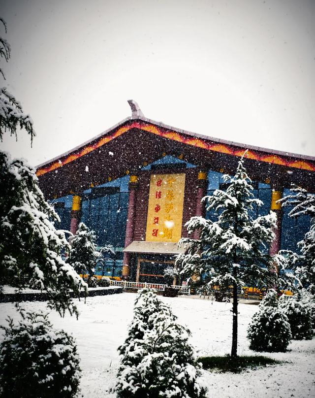 今天，丽江下雪啦
