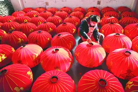 原来，亚洲最大传统宫灯厂在合肥图片