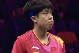 国乒最水王牌 王皓喊话王楚钦曝光：打几个硬球 仍溃败黑脸图片