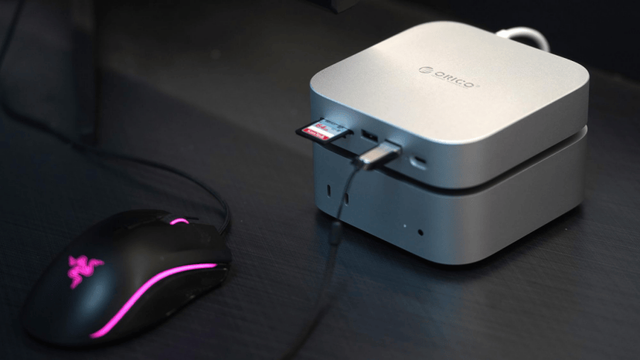 丐版Mac Mini4+ORICO M48PR，去TMD存储比黄金贵