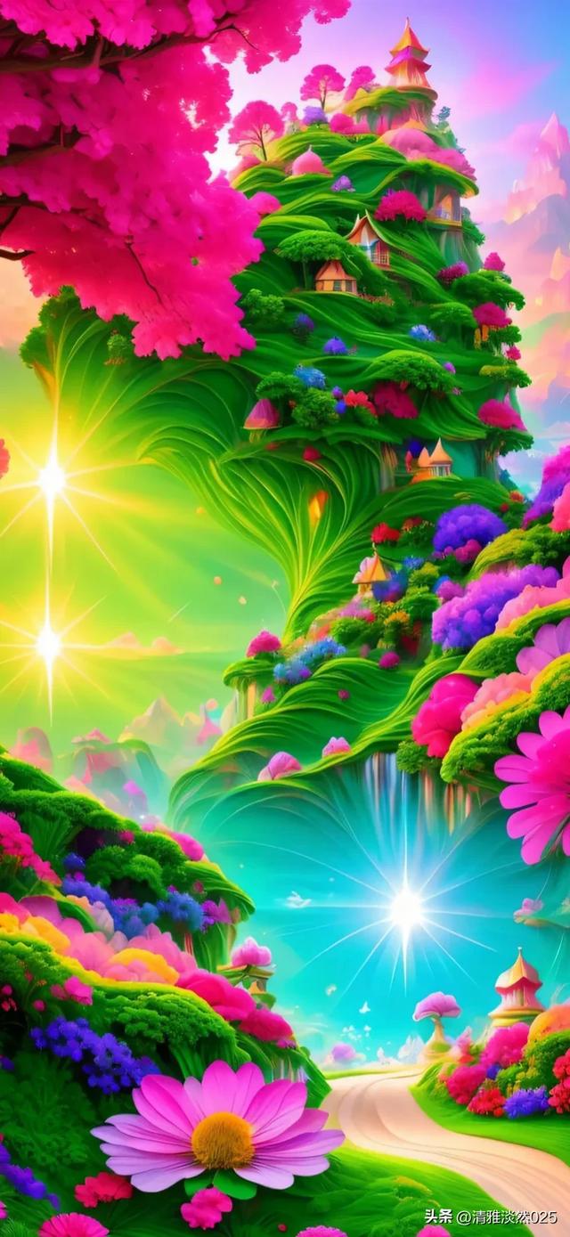 梦幻花园，浪漫无限。