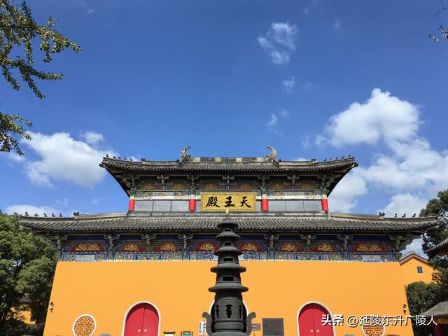 常州城南吴黄禅寺 秋高气爽 丹桂飘香