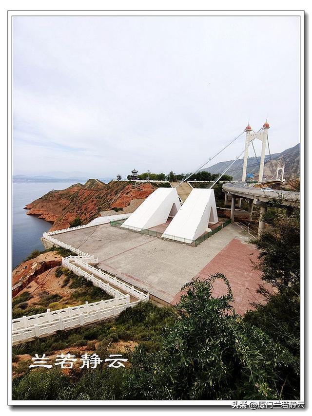 甘肃永靖：天然的“鸳鸯火锅”奇观 - 黄洮交汇处