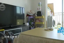 门一关自动反锁、娃哭进不去、一天往返10趟拿工具……话说换门之后图片