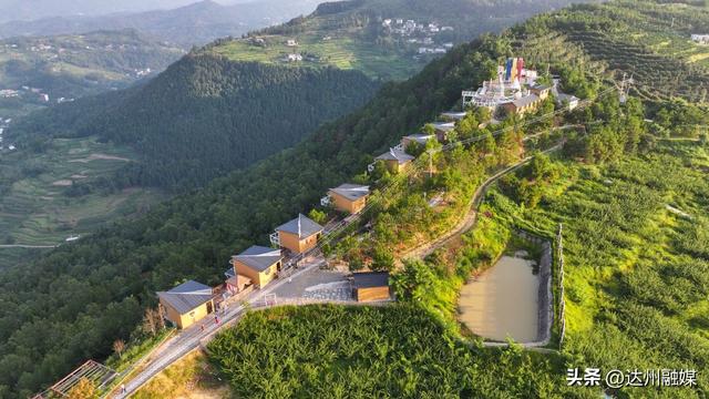 清凉度夏！宣汉新打造君塘镇南紫山星空露营基地