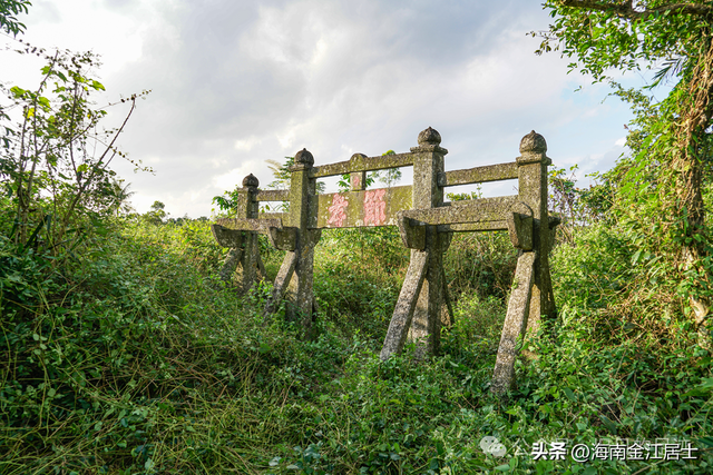 海口市昌学村节孝坊，由晚清四大名臣之张之洞批准建造