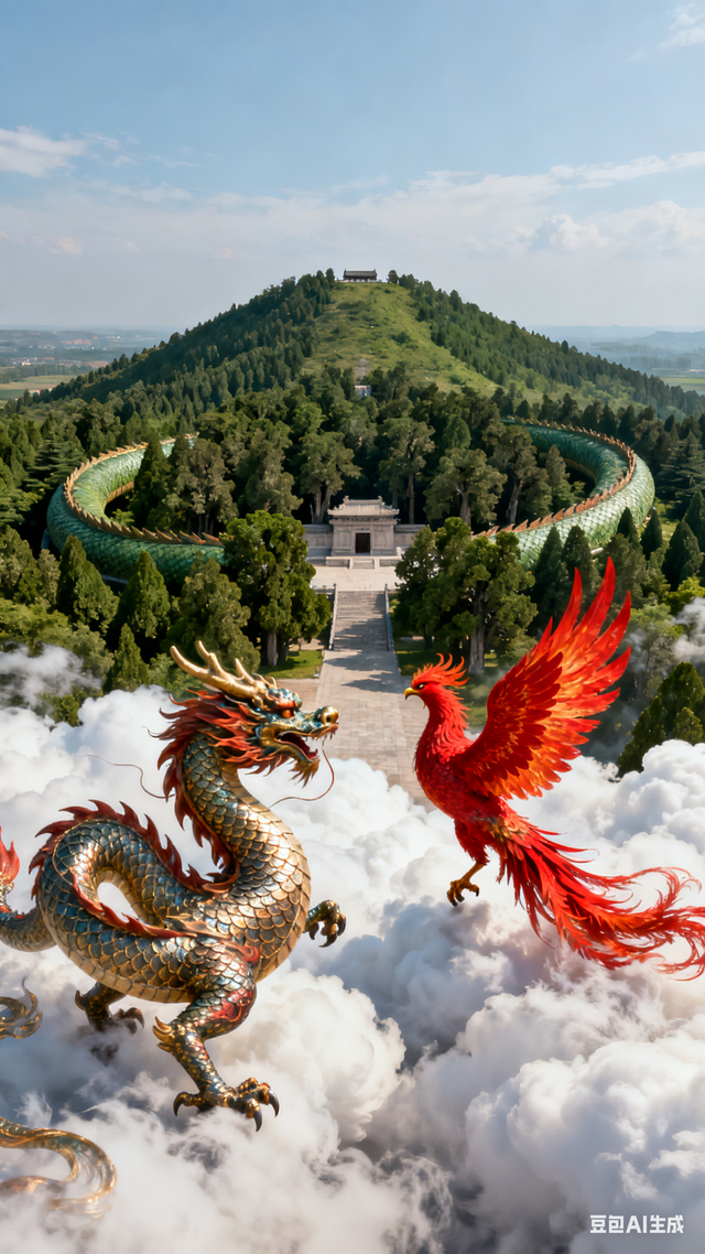 无双道龙赵小荣游记《 一笔祥龙行天下 》（九十七）黄帝陵记