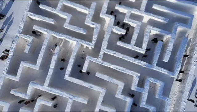 冰雪童话绽放边城 寻趣打卡乐享同江