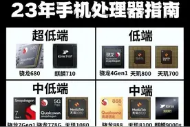 手机处理器一共分8个档次，看完就不会被商家忽悠了图片