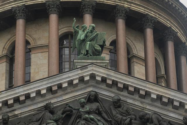 乙巳仲秋俄罗斯莫彼双城记之九：伊萨基辅大教堂