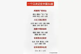 好记又有趣，中国34省顺口溜图片