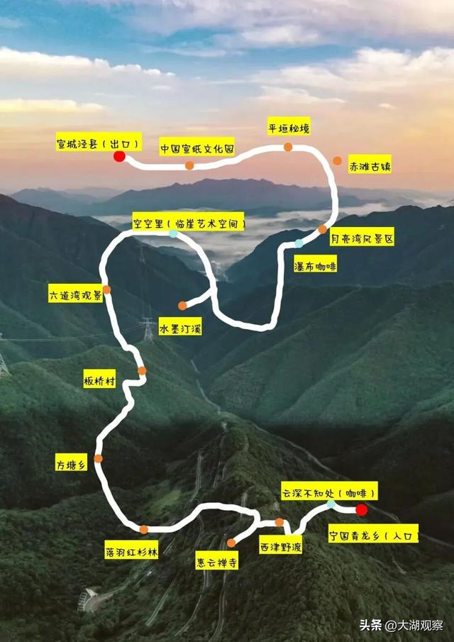 马上出发！合肥周边自驾游宝藏路线！