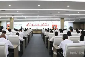 随州产投集团开展党纪学习教育专题培训图片