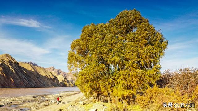 黄河古村初冬沐夕阳