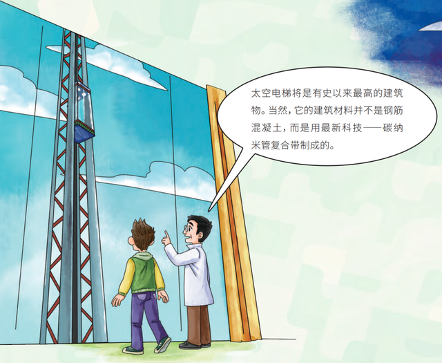 坐着电梯上太空?