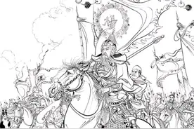 杨家将十三：杨继业为何弃枪用刀？泽州之战力斩二将，大败高怀德图片