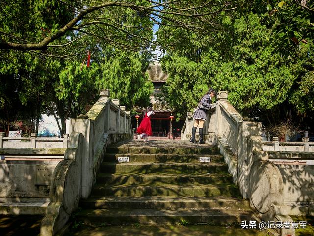 参观德阳孝泉镇姜公祠