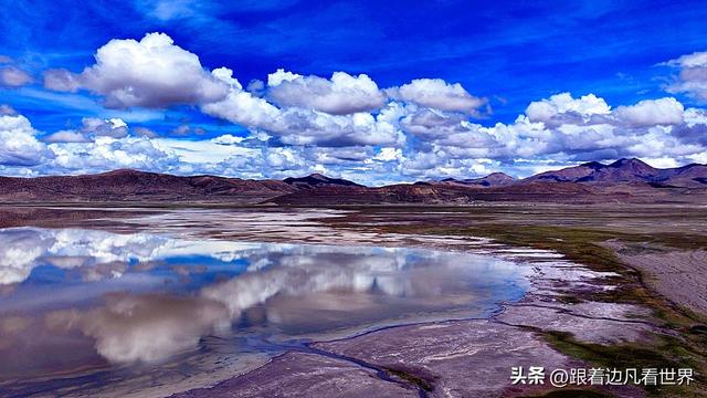 《219西藏南线》雪山与措湖的美景，一措再措看个够