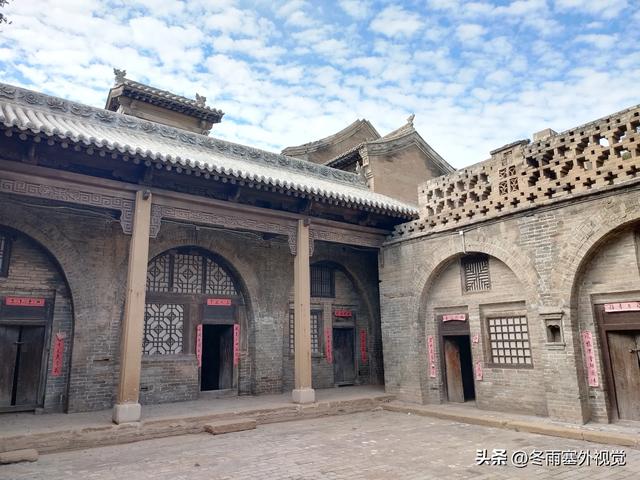 山西汾西师家沟民古院落