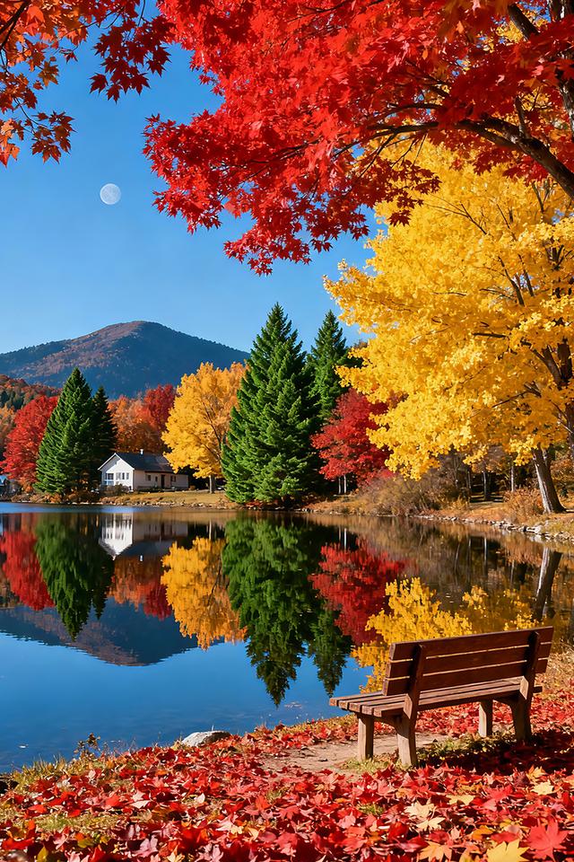 春夏秋冬，四季轮回，美景交替，沉醉人间