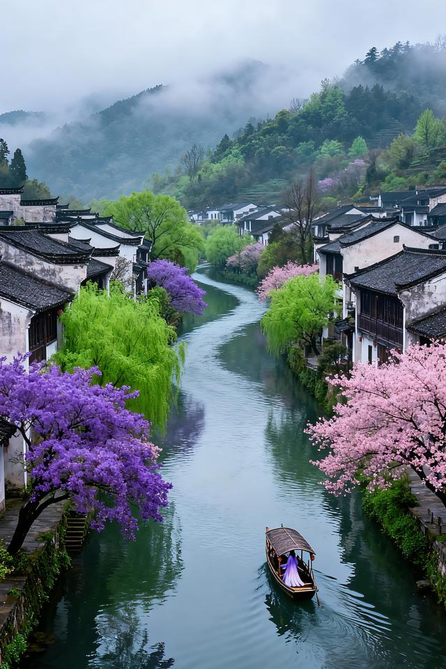 置身在城市里的繁华景象，抛不下乡村里的自然风光