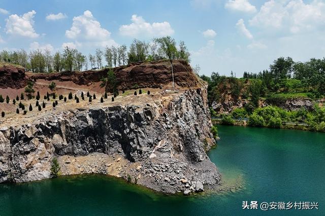 安徽涡阳：昔日矿山变景区 生态修复换新颜