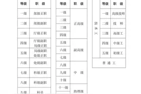 在事业管理岗职员等级晋升政策下管理岗等级和职员等级如何选择图片