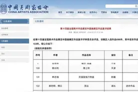 中国美协介入调查：玉溪师范学院美术系主任作品疑似抄袭图片