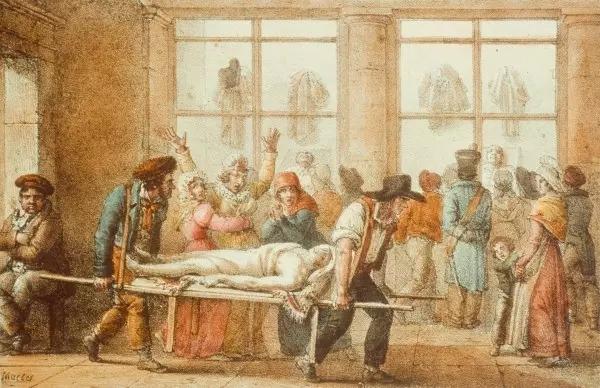 160年前巴黎太平间景点：1天4万游客参观，男人女人都爱看裸尸！