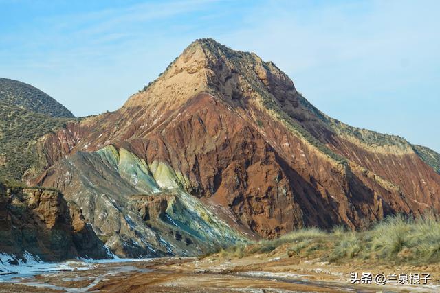 探秘隐藏在兰州红古大山深处凤凰大峡谷原生态丹霞秘境