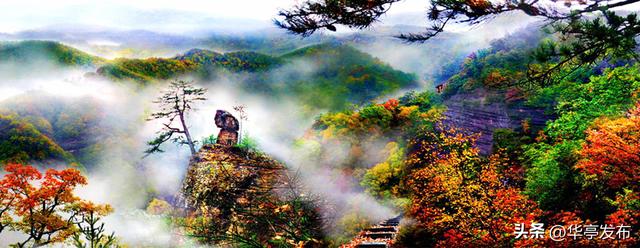 华亭莲花台：绮丽风光无限美 色彩斑斓惹人醉