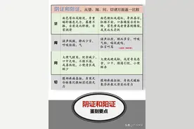 中医入门：八纲辨证，表、里、寒、热、虚、实、阴、阳图片