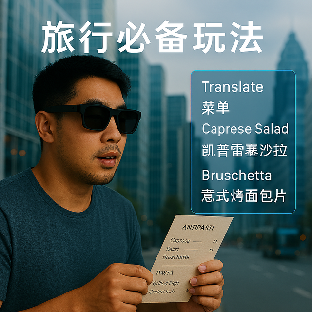 AI快讯：Meta AI眼镜传9月开卖，国内能买吗？玩法超有趣！